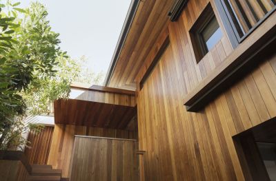 Exterior Wood Cladding Service detail